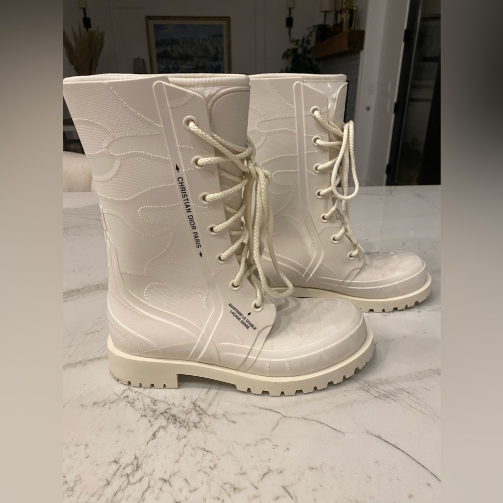 CHRISTIAN DIOR, BOOTS 37/38,SLIM FOOT.